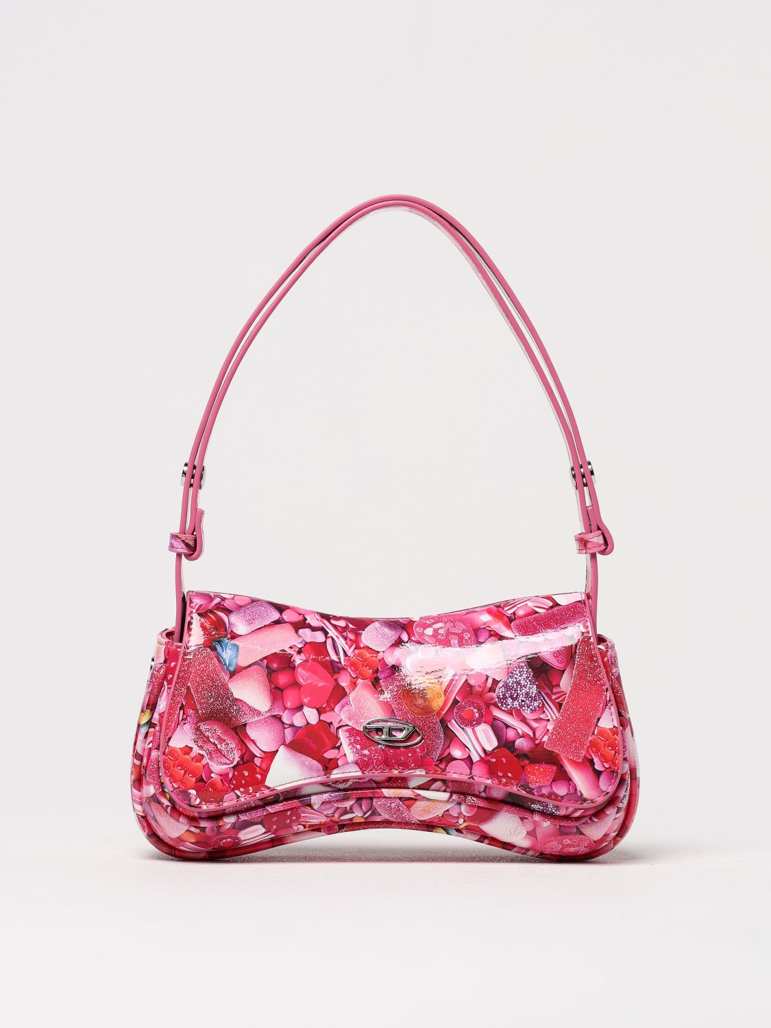 Diesel Shoulder Bag Woman Baby Pink