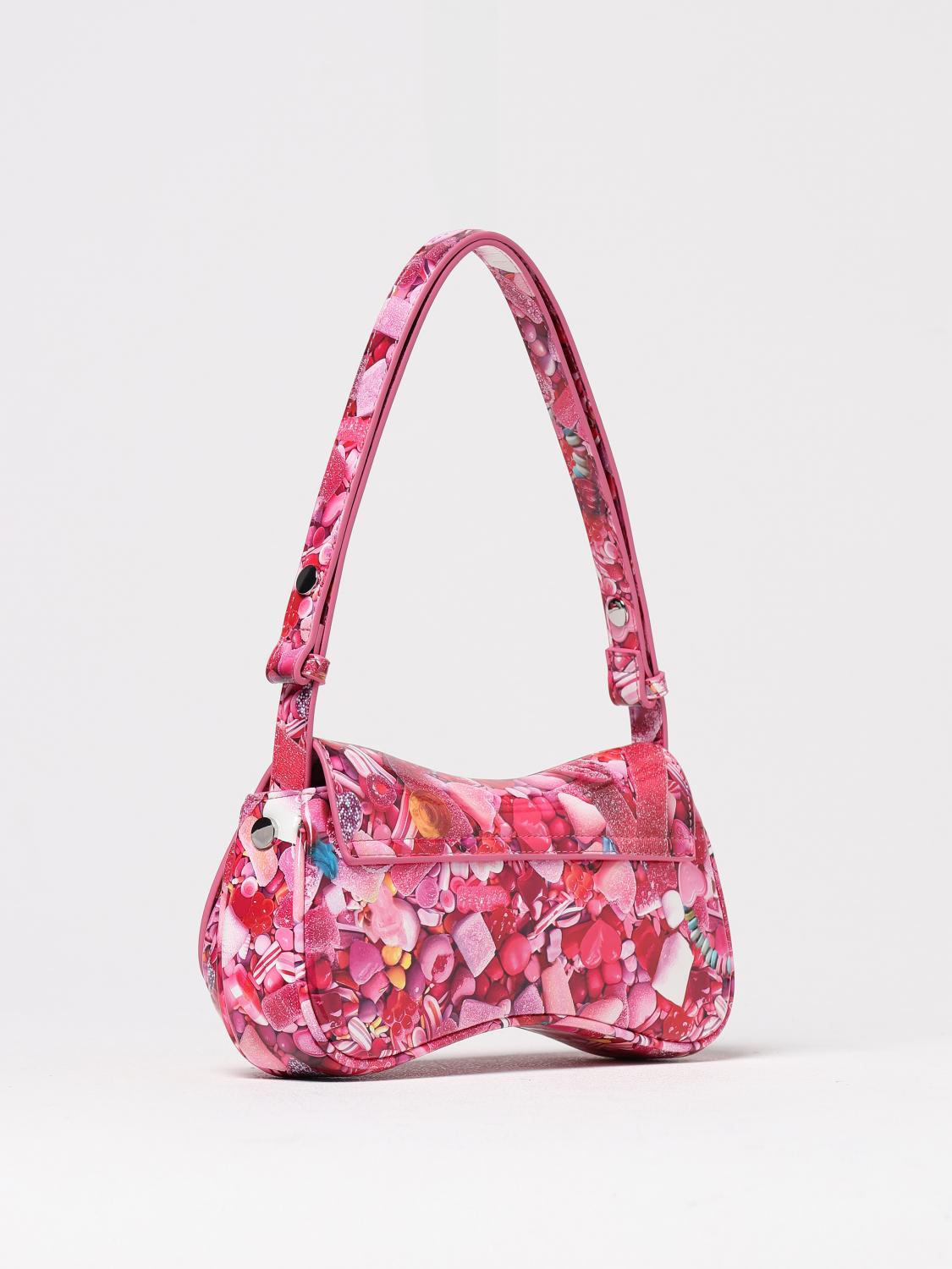 Diesel Shoulder Bag Woman Baby Pink
