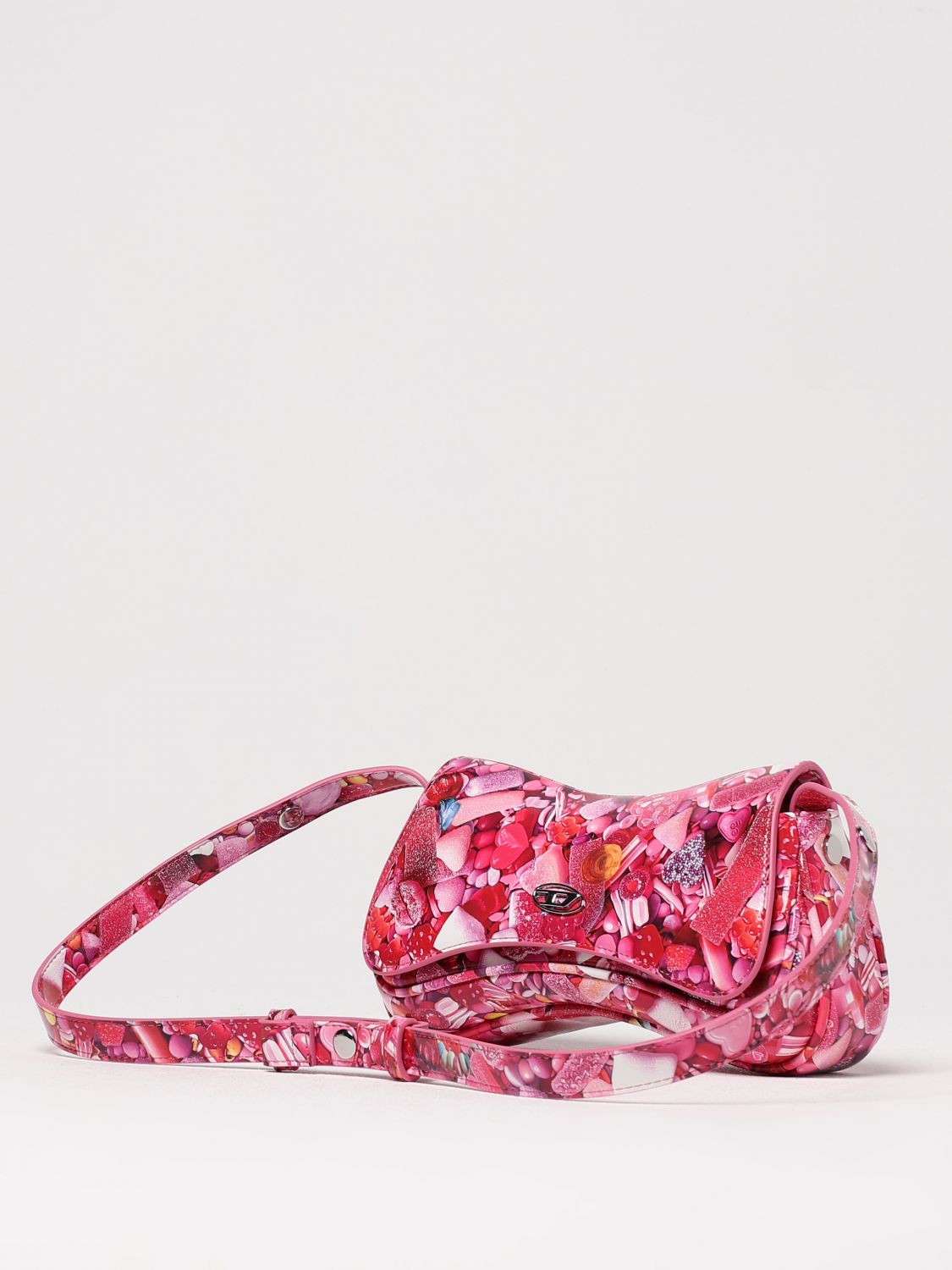 Diesel Shoulder Bag Woman Baby Pink