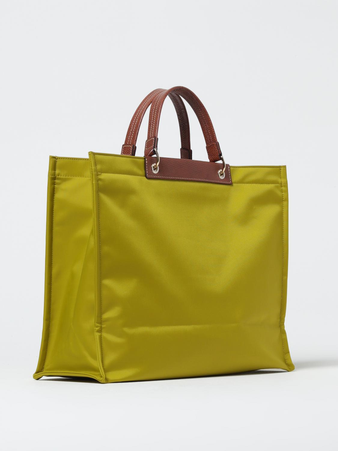 Longchamp Tote Bags Woman Lime