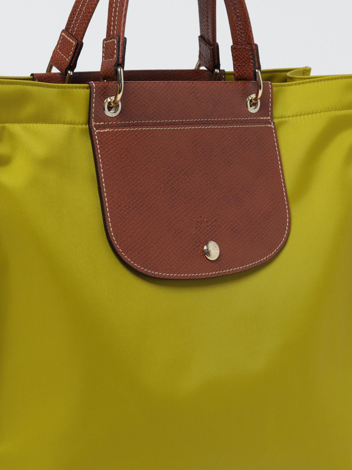 Longchamp Tote Bags Woman Lime