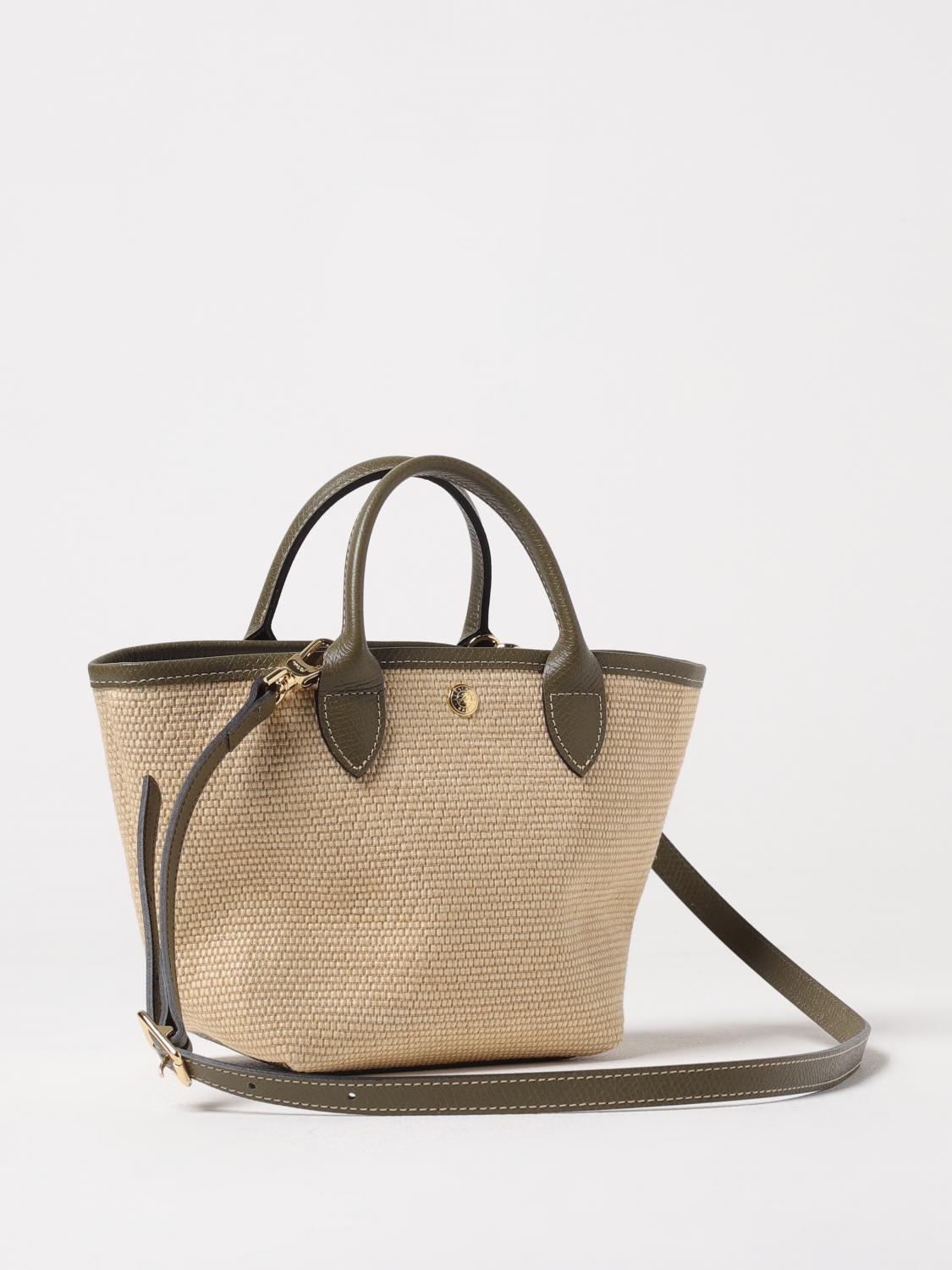 Longchamp Tote Bags Woman Brown