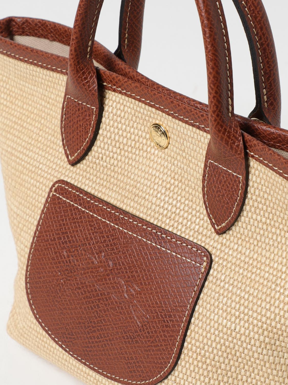 Longchamp Tote Bags Woman Brown