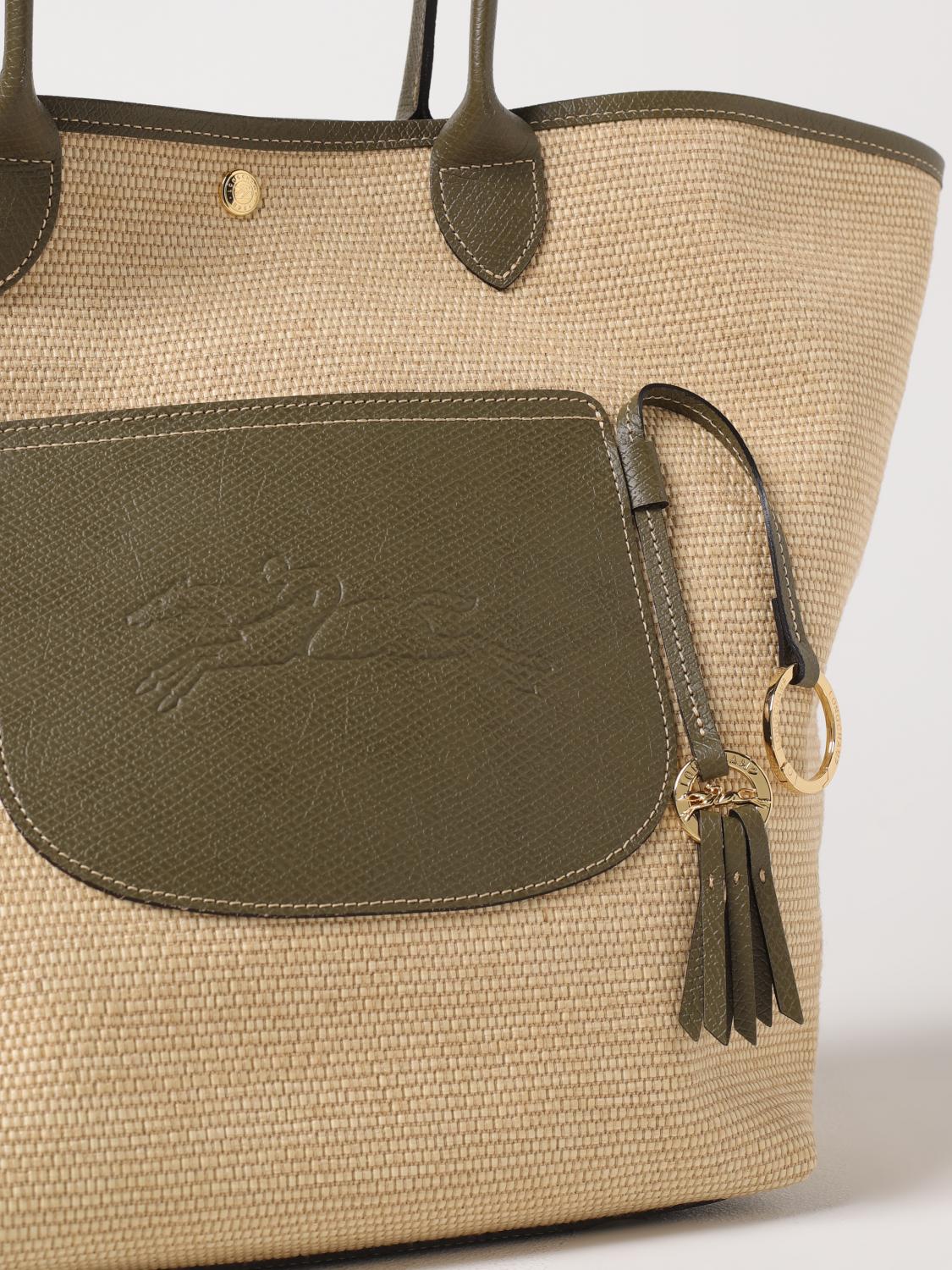 Longchamp Tote Bags Woman Brown