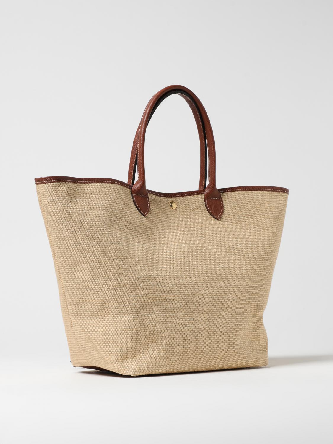 Longchamp Tote Bags Woman Brown