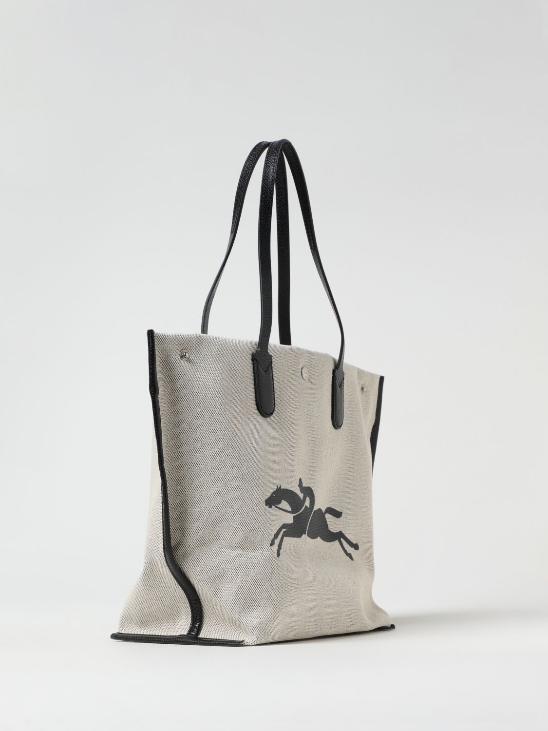 Longchamp Shoulder Bag Woman Natural