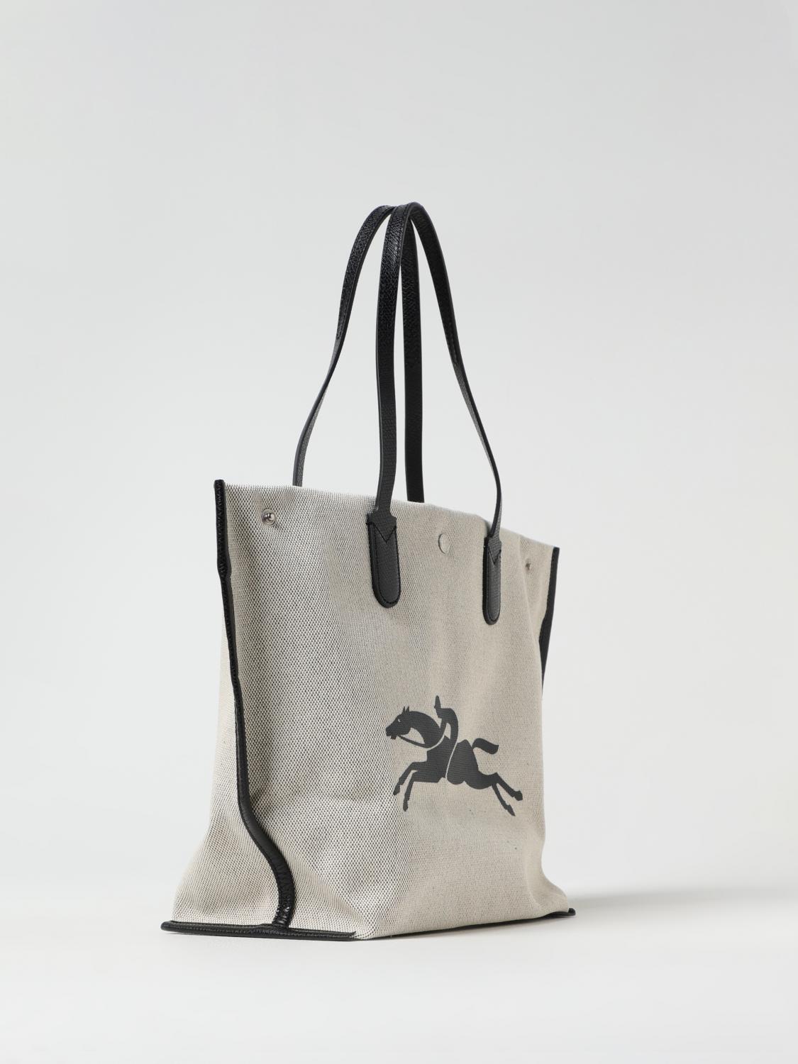 Longchamp Shoulder Bag Woman Natural