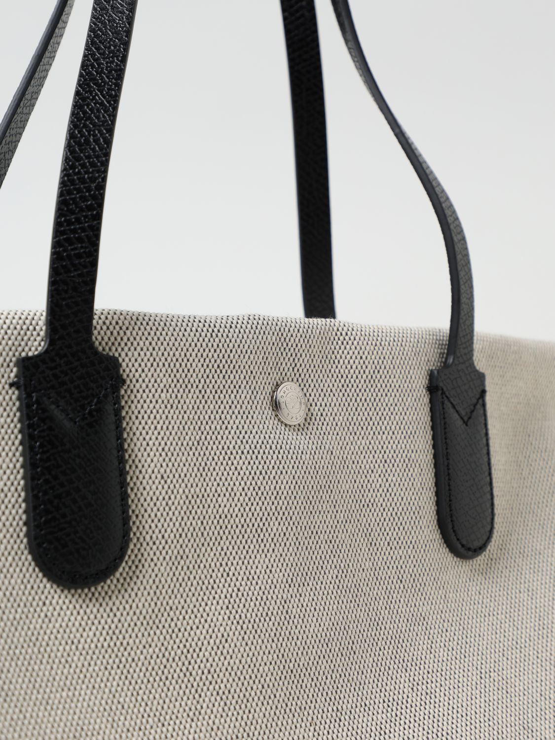 Longchamp Shoulder Bag Woman Natural