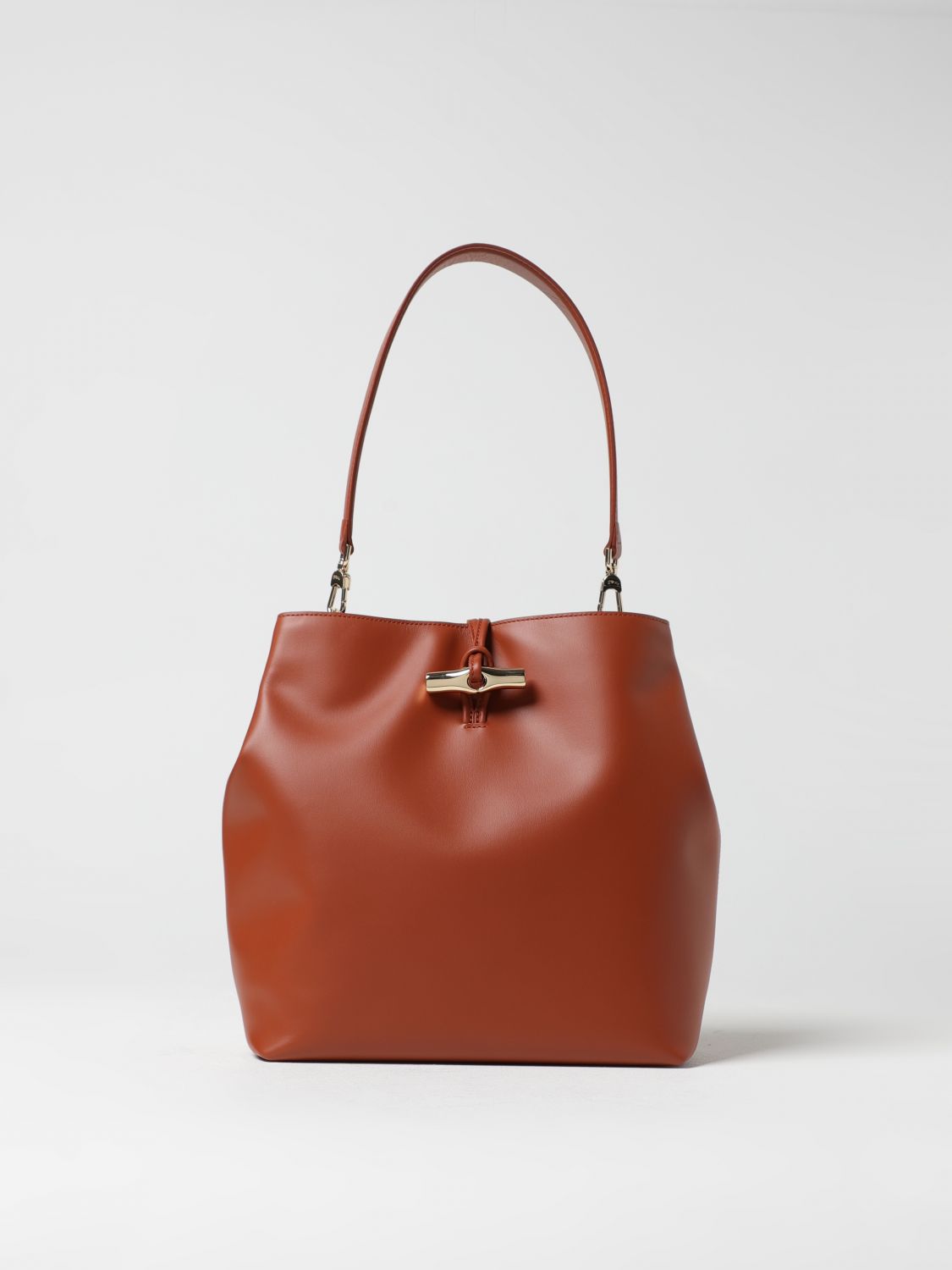 Longchamp Shoulder Bag Woman Leather