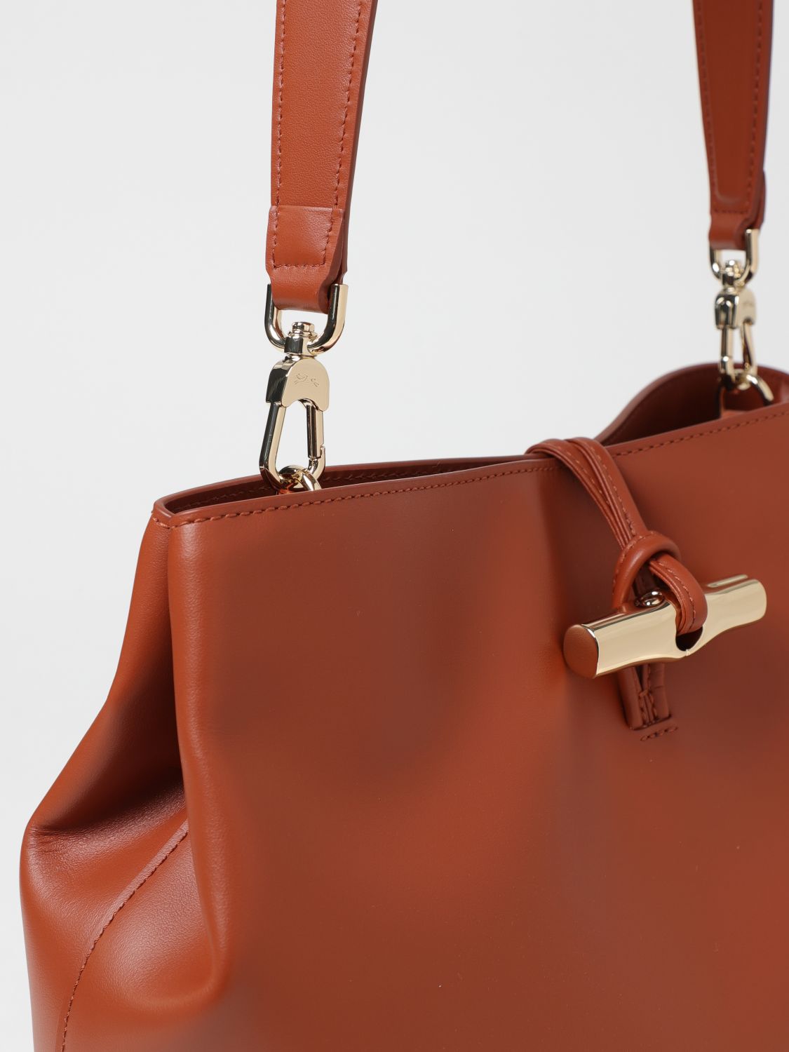 Longchamp Shoulder Bag Woman Leather