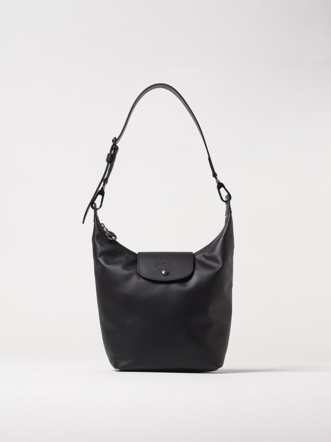 Longchamp Shoulder Bag Woman Black