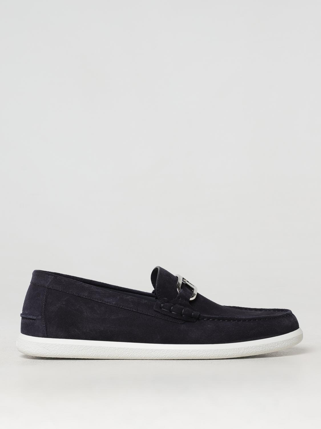 Fendi Loafers Men Blue