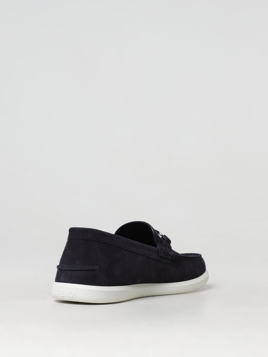 Fendi Loafers Men Blue