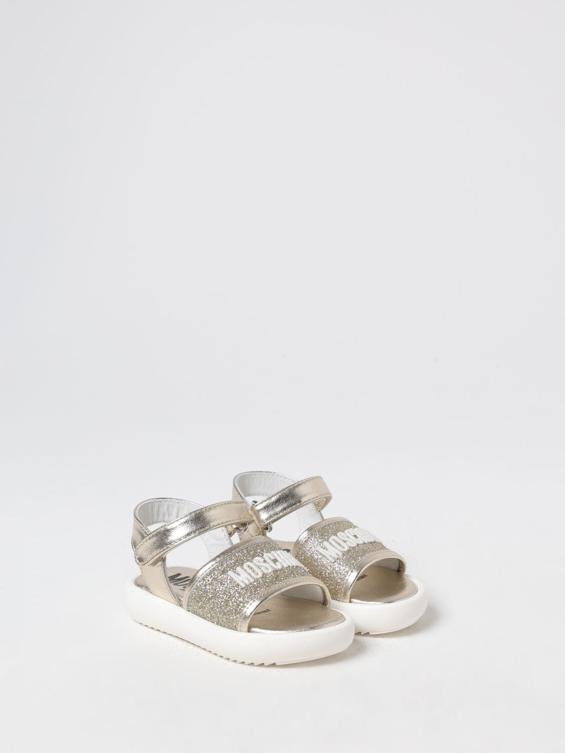 Moschino Shoes Kids Gold