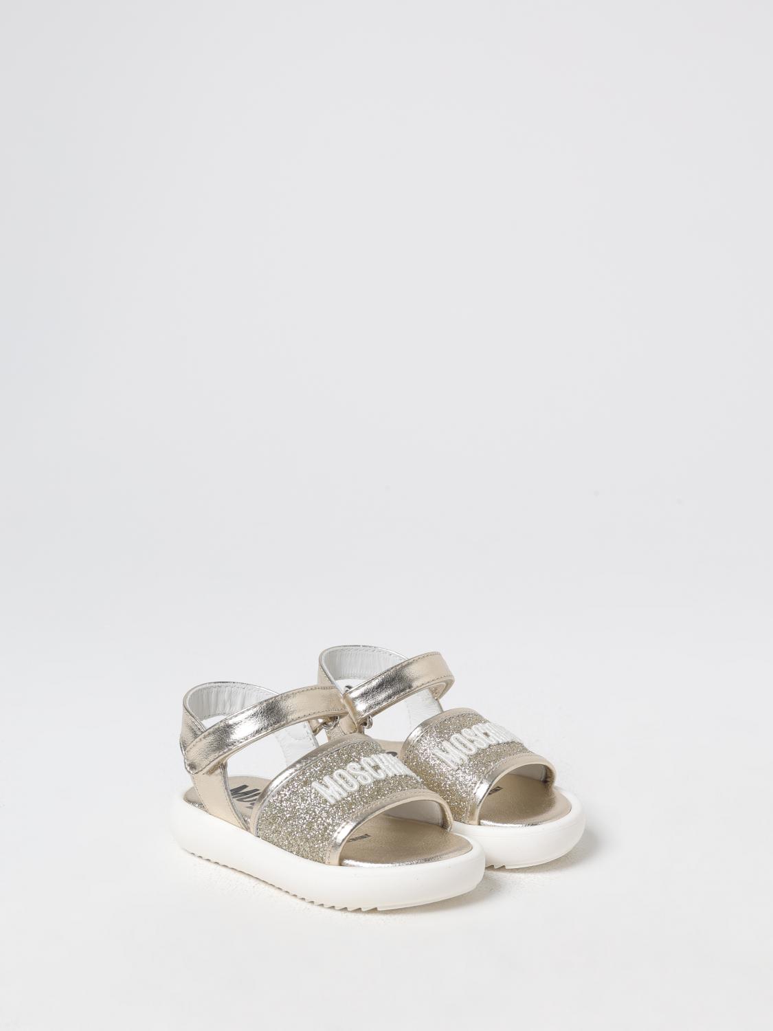 Moschino Shoes Kids Gold