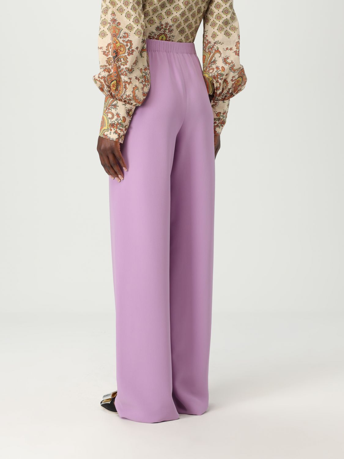 Valentino Pants Woman Violet