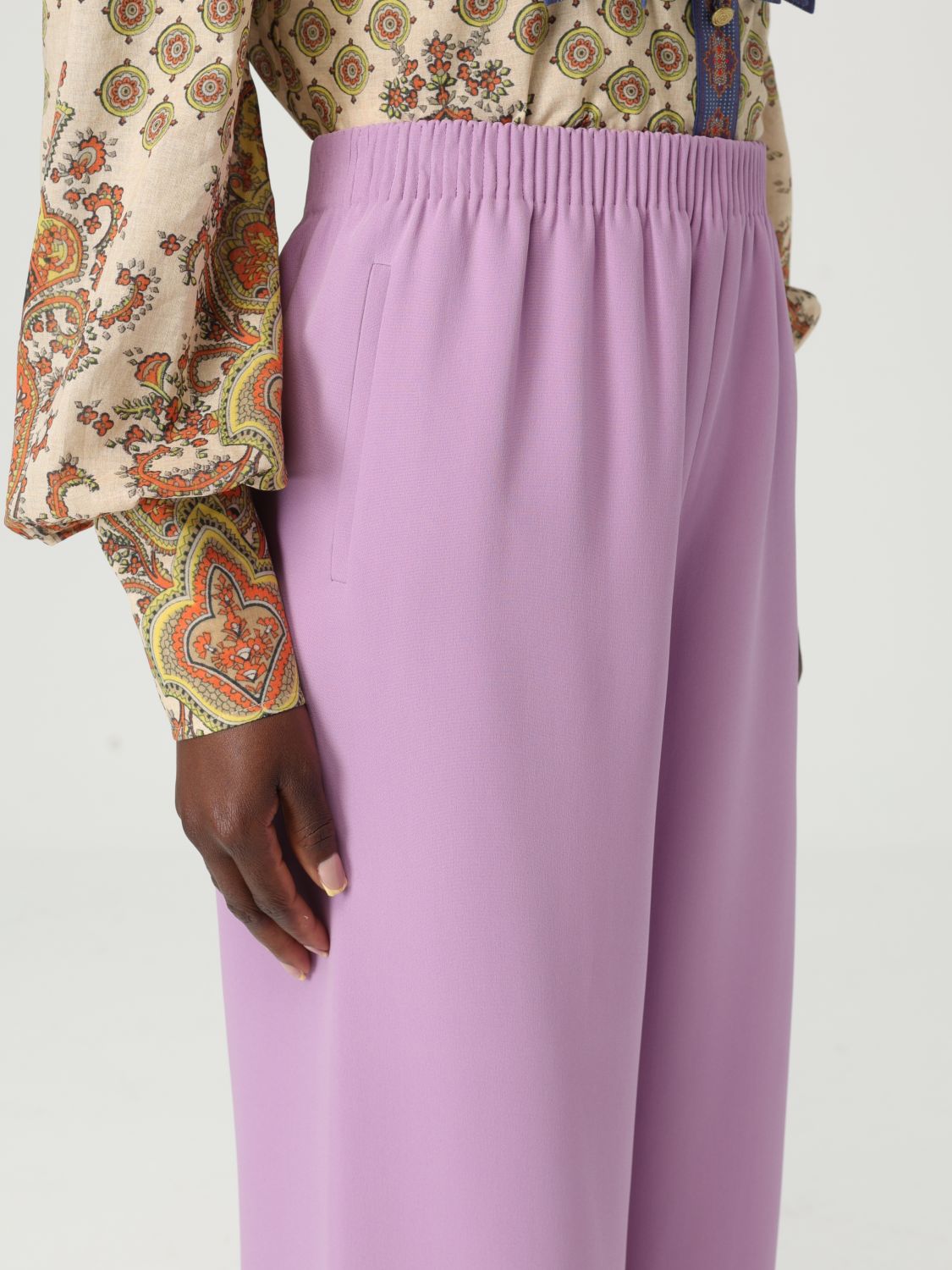 Valentino Pants Woman Violet