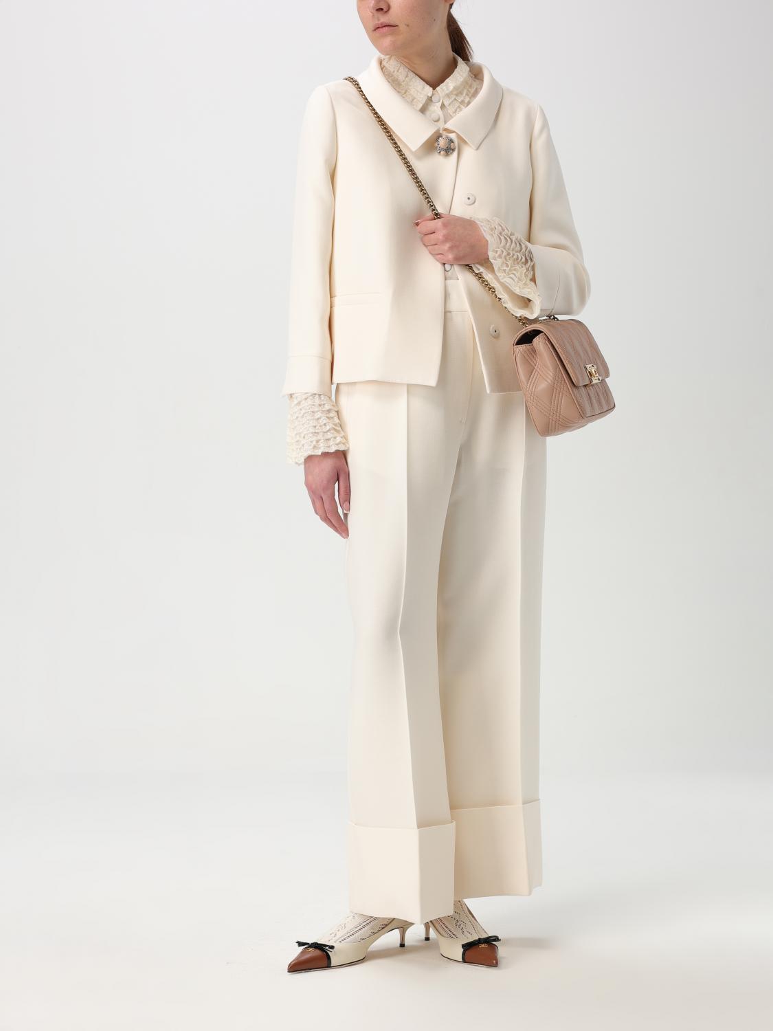 Valentino Jacket Woman Yellow Cream