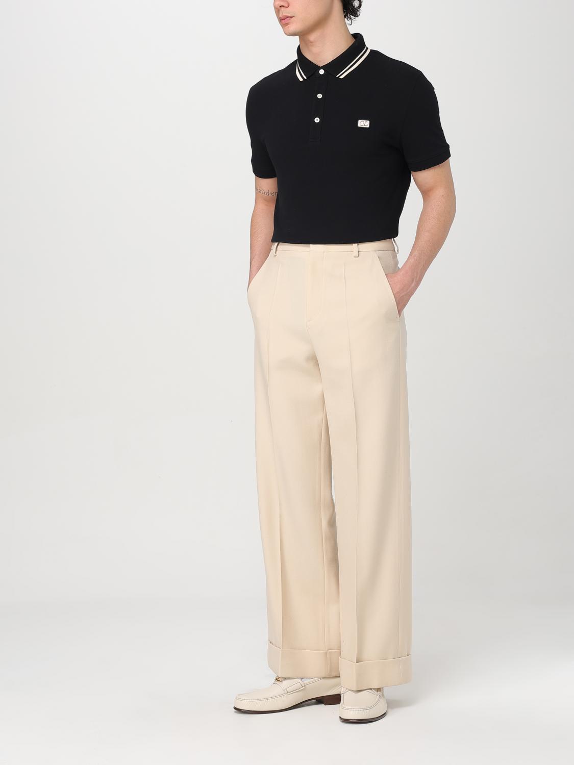 Valentino Polo Shirt Men Black