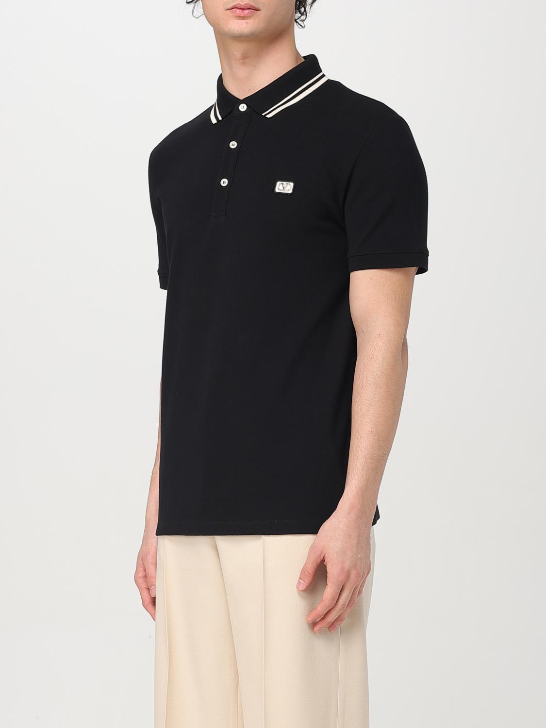 Valentino Polo Shirt Men Black