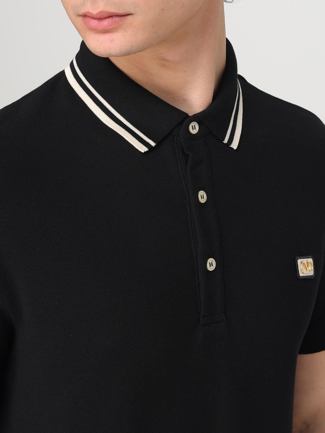 Valentino Polo Shirt Men Black