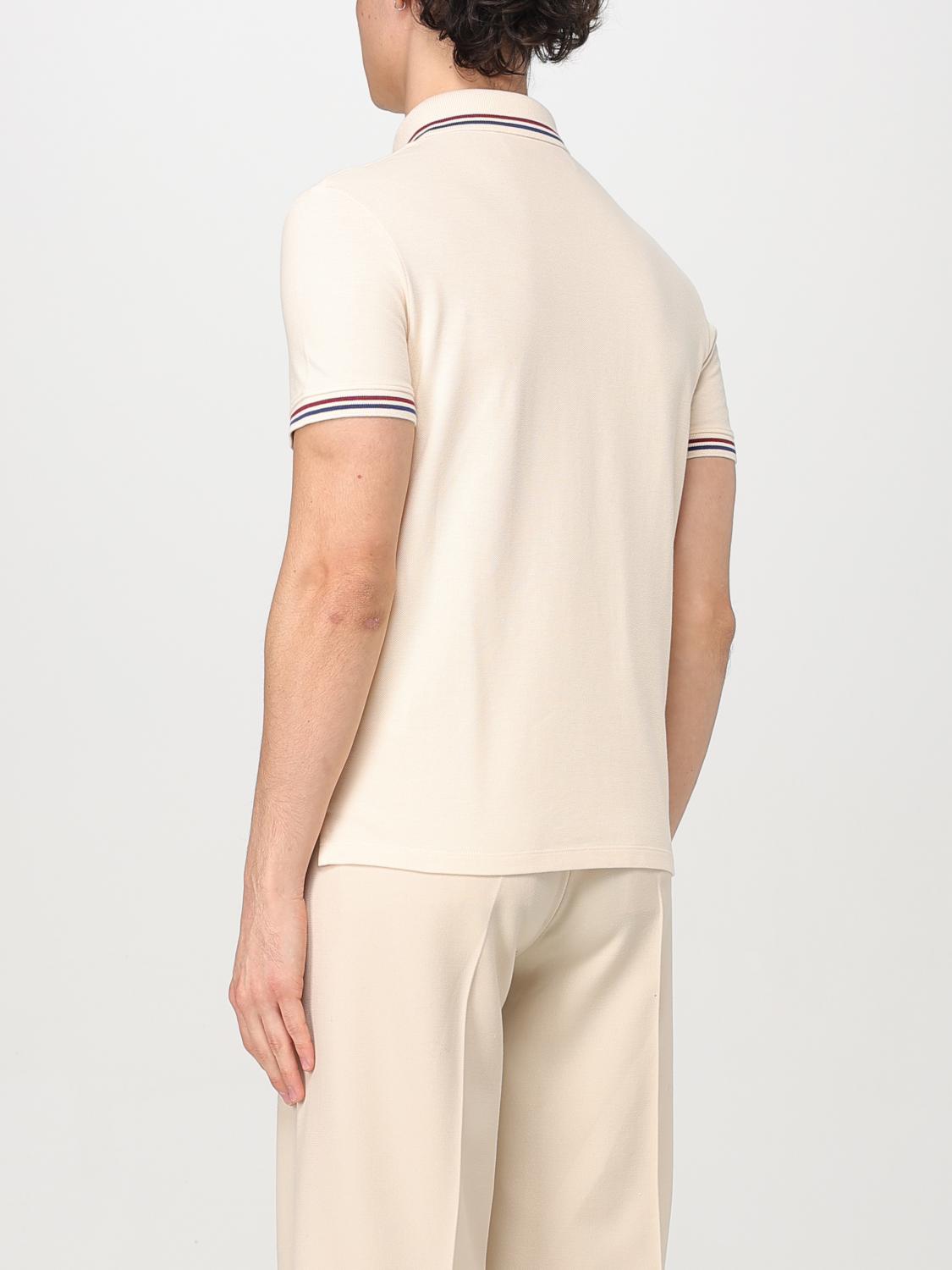 Valentino Polo Shirt Men Yellow Cream