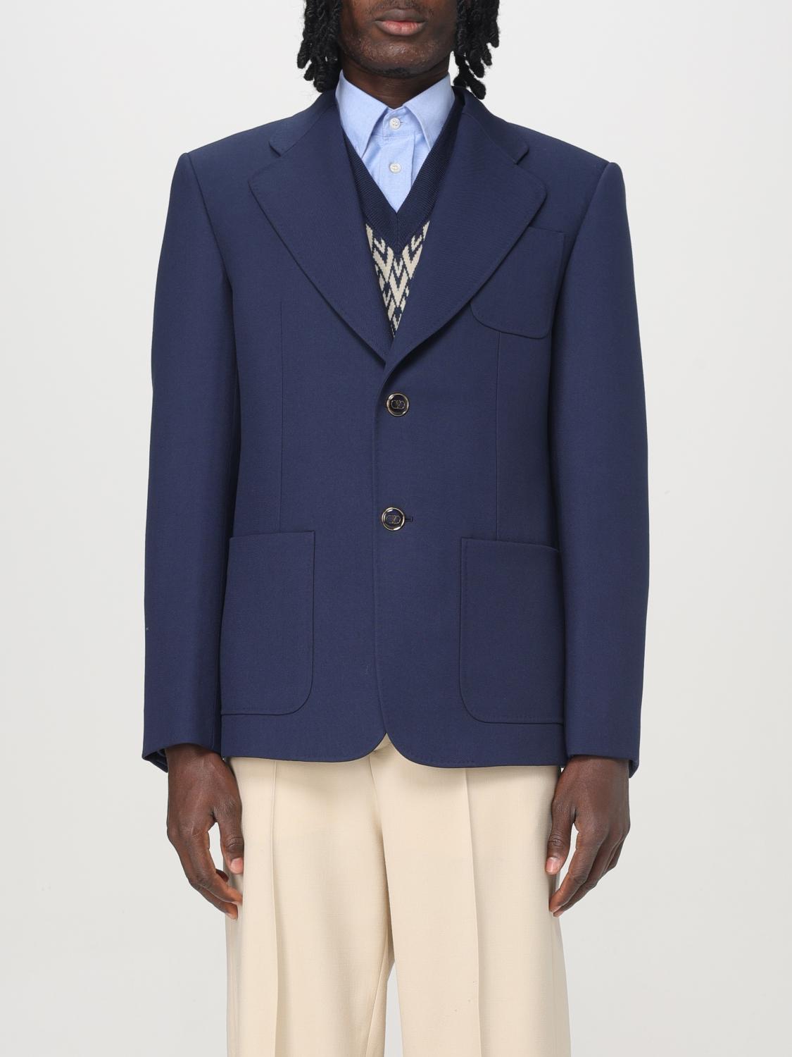 Valentino Blazer Men Blue
