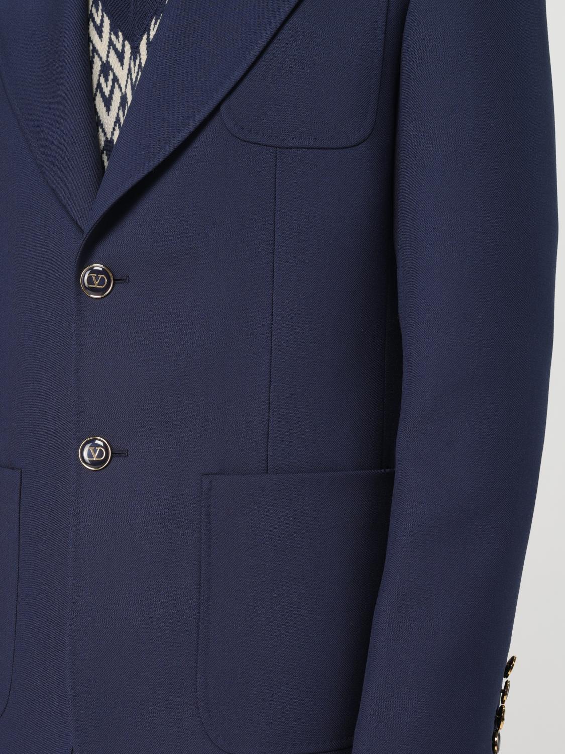 Valentino Blazer Men Blue
