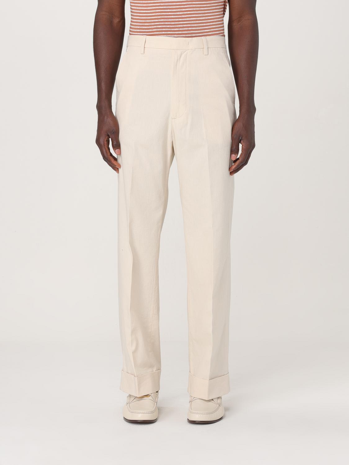 Valentino Pants Men Ecru