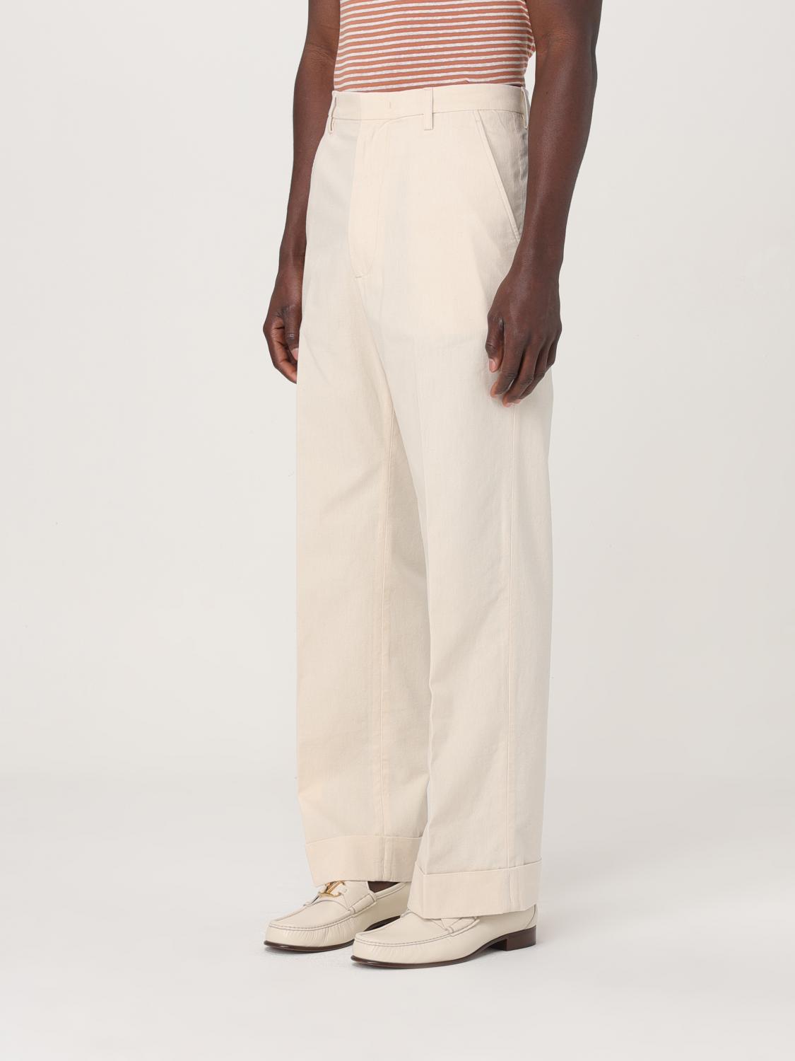 Valentino Pants Men Ecru