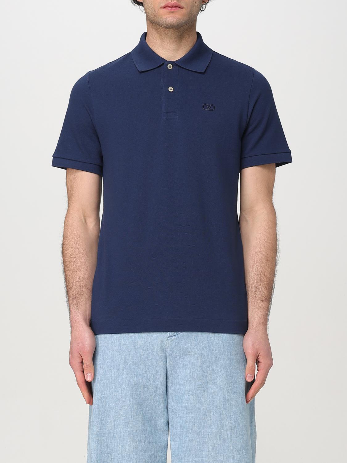 Valentino Polo Shirt Men Blue