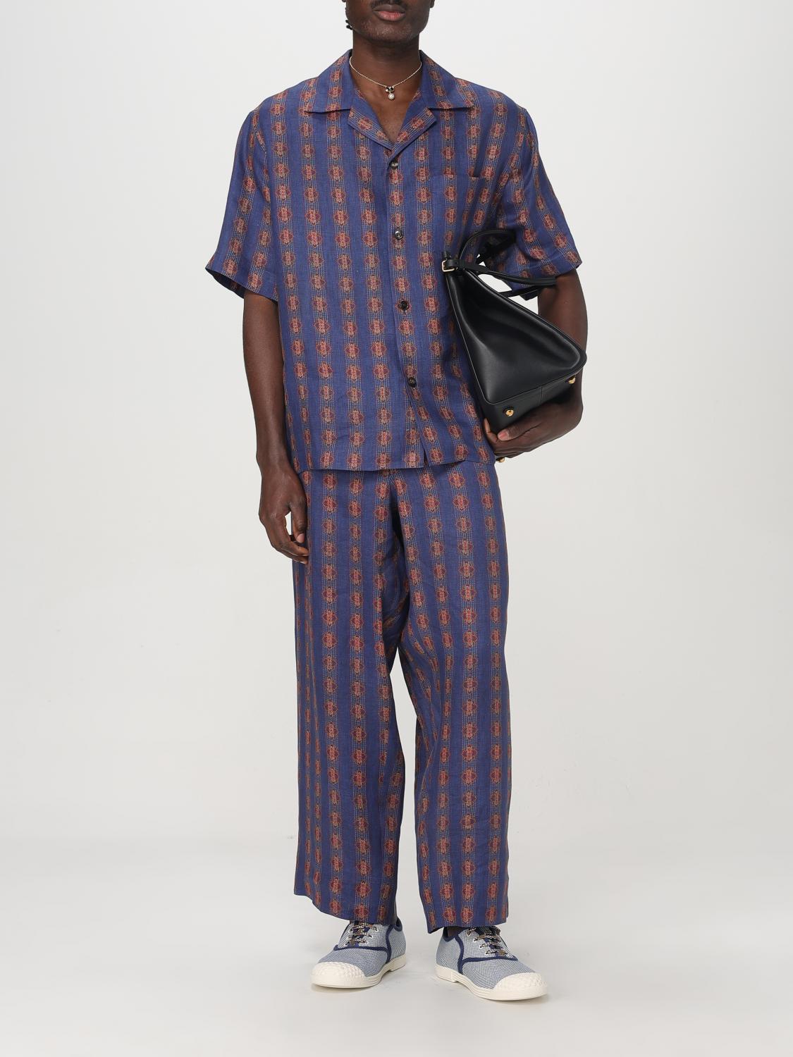 Valentino Shirt Men Blue