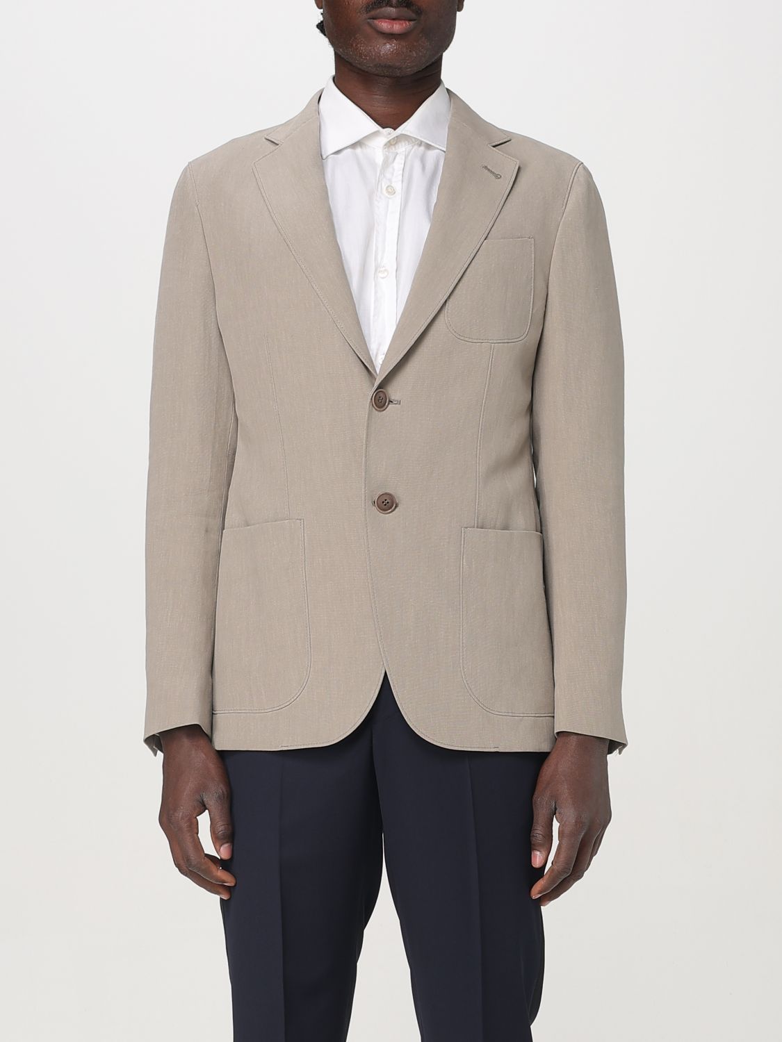 Giorgio Armani Blazer Men Beige – Modishus