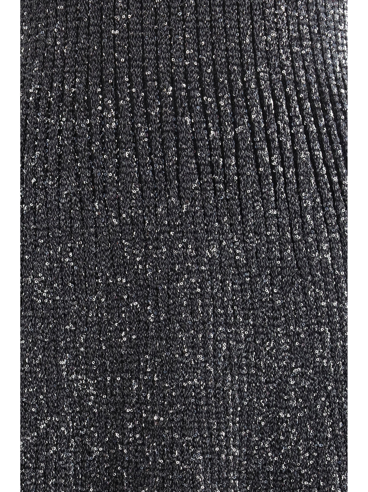 AlaïA Sequined midi Dress - Noir Alaia