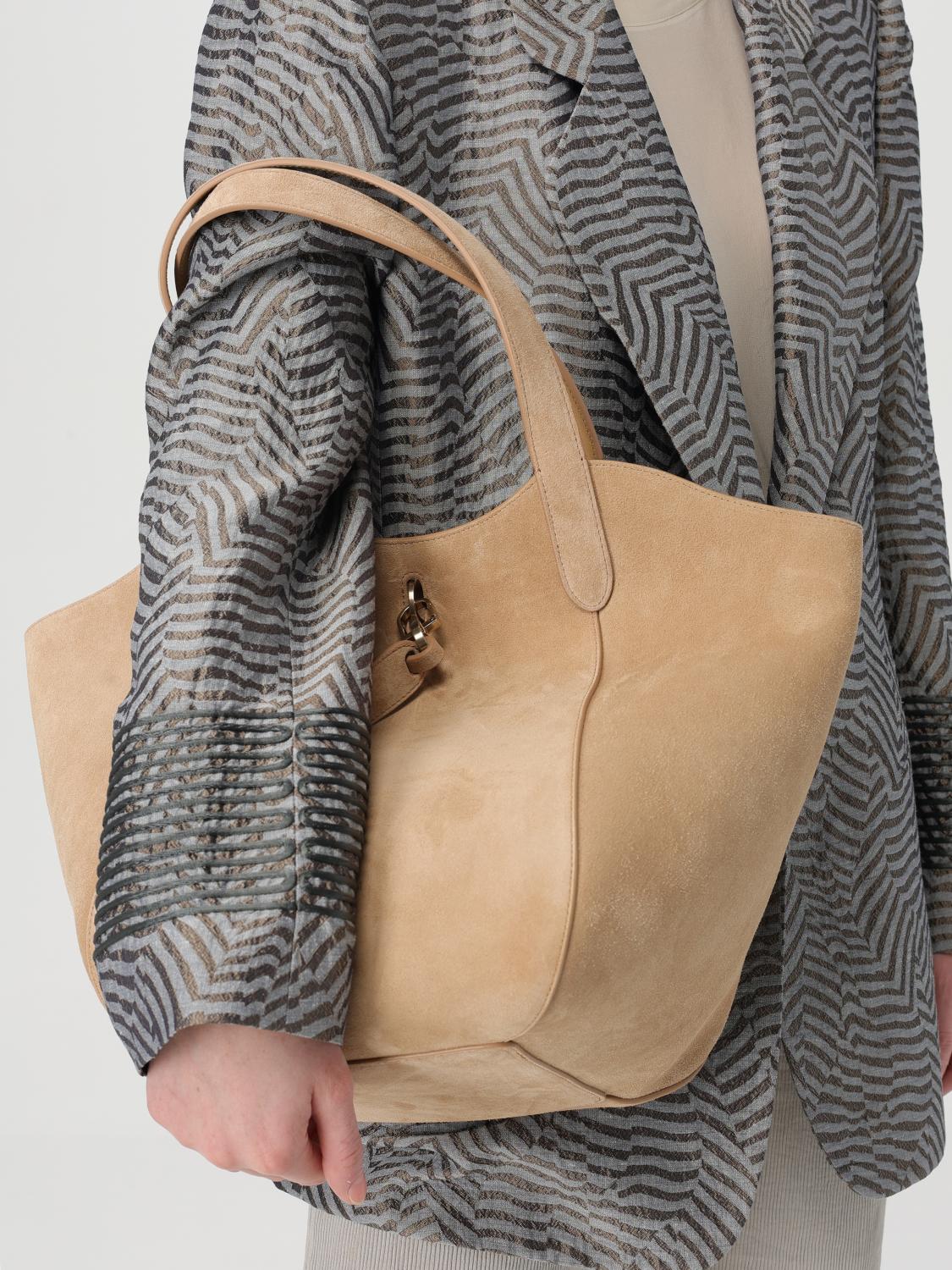Giorgio Armani Shoulder Bag Woman Beige