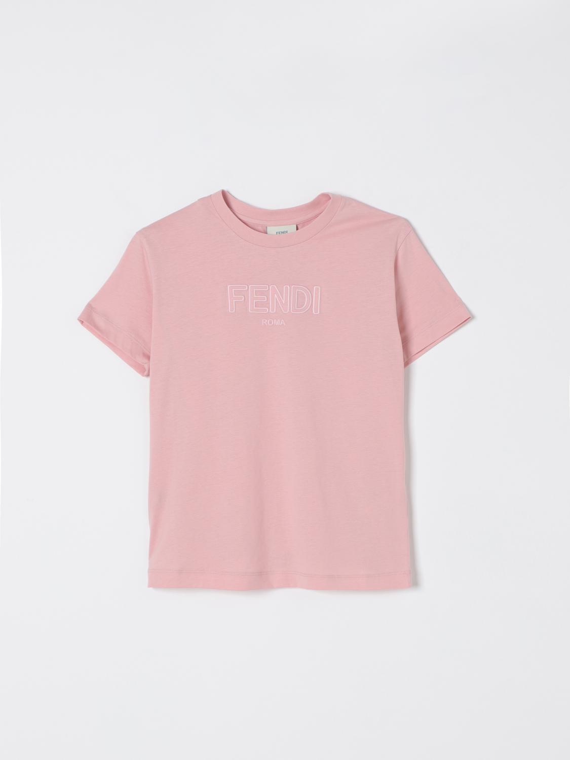 Fendi T Shirt Kids White