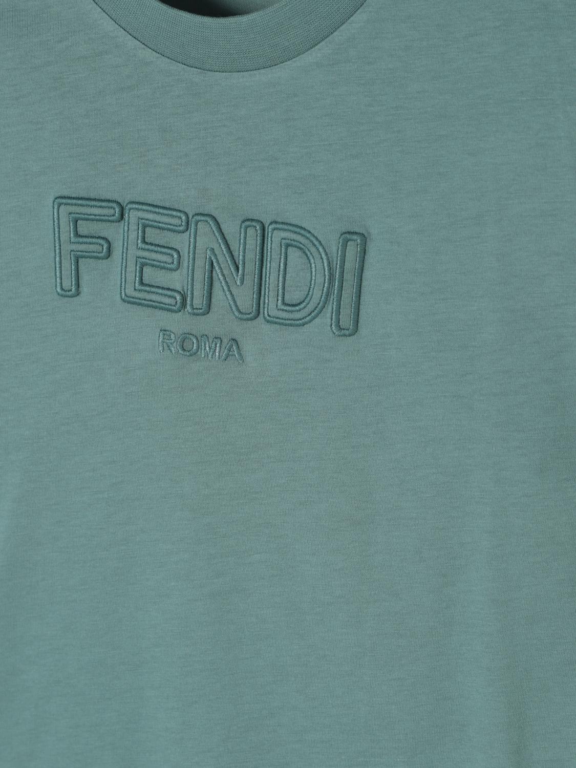 Fendi T Shirt Kids White