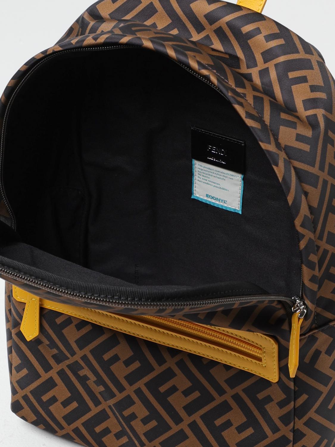 Fendi Duffel Bag Kids Tobacco