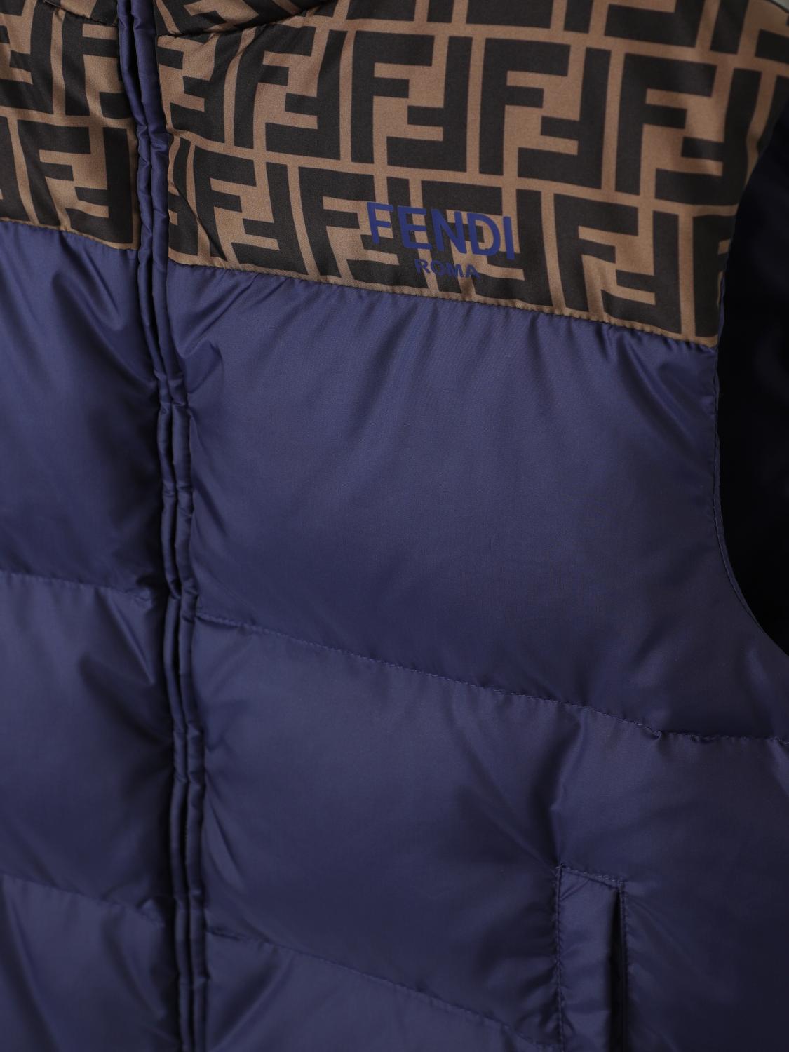 Fendi Waistcoat Kids Blue