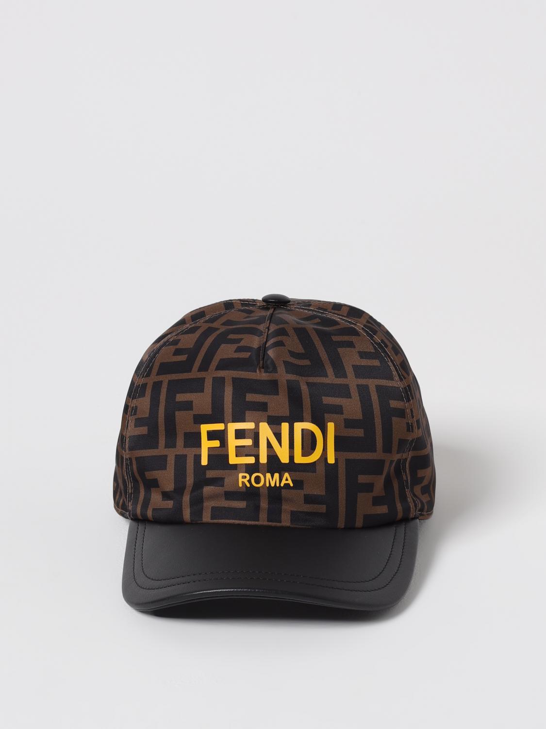 Fendi Hat Kids Tobacco