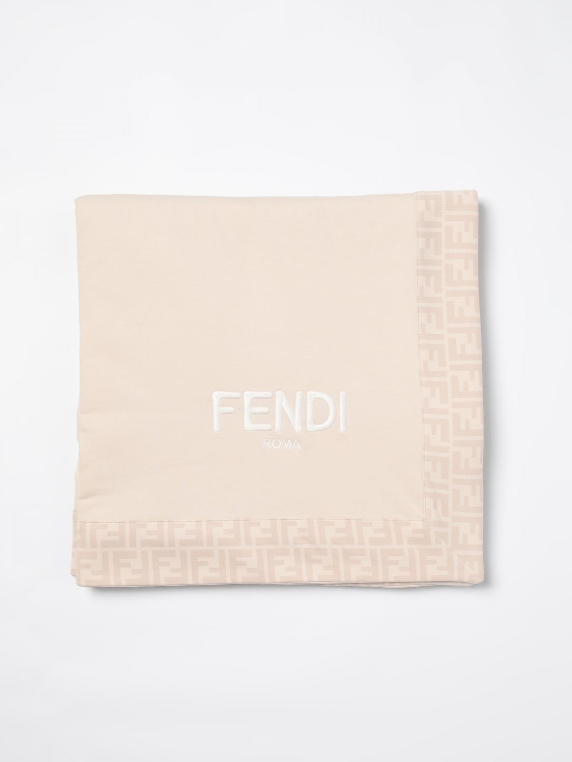 Fendi Blanket Kids Beige