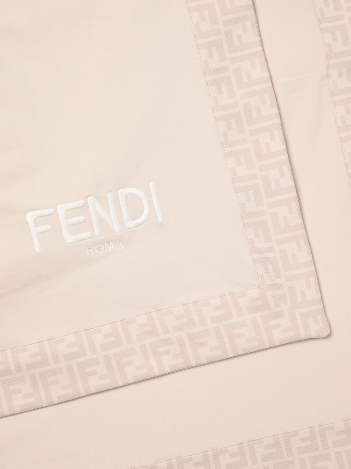 Fendi Blanket Kids Beige