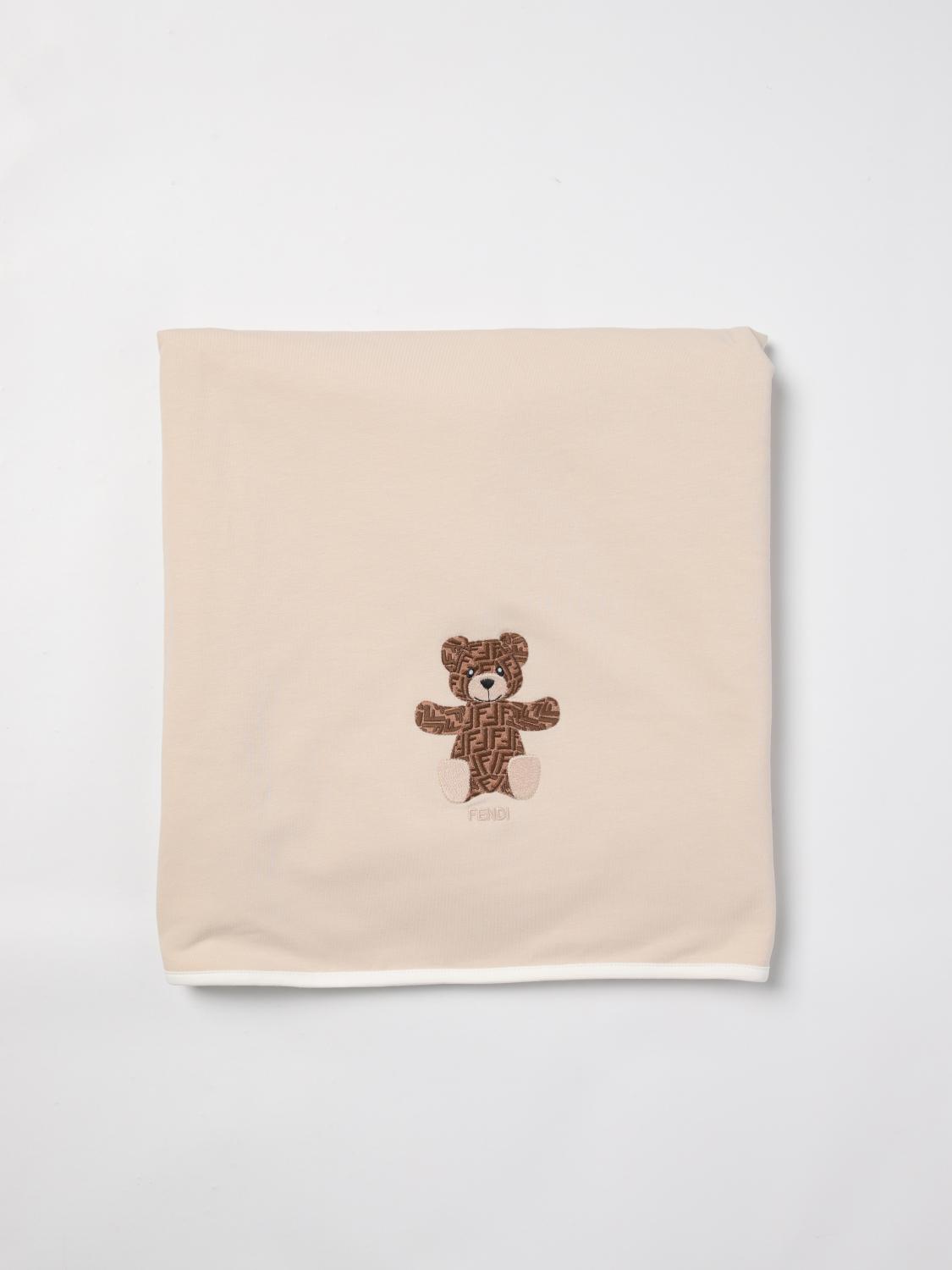 Fendi Blanket Kids Beige