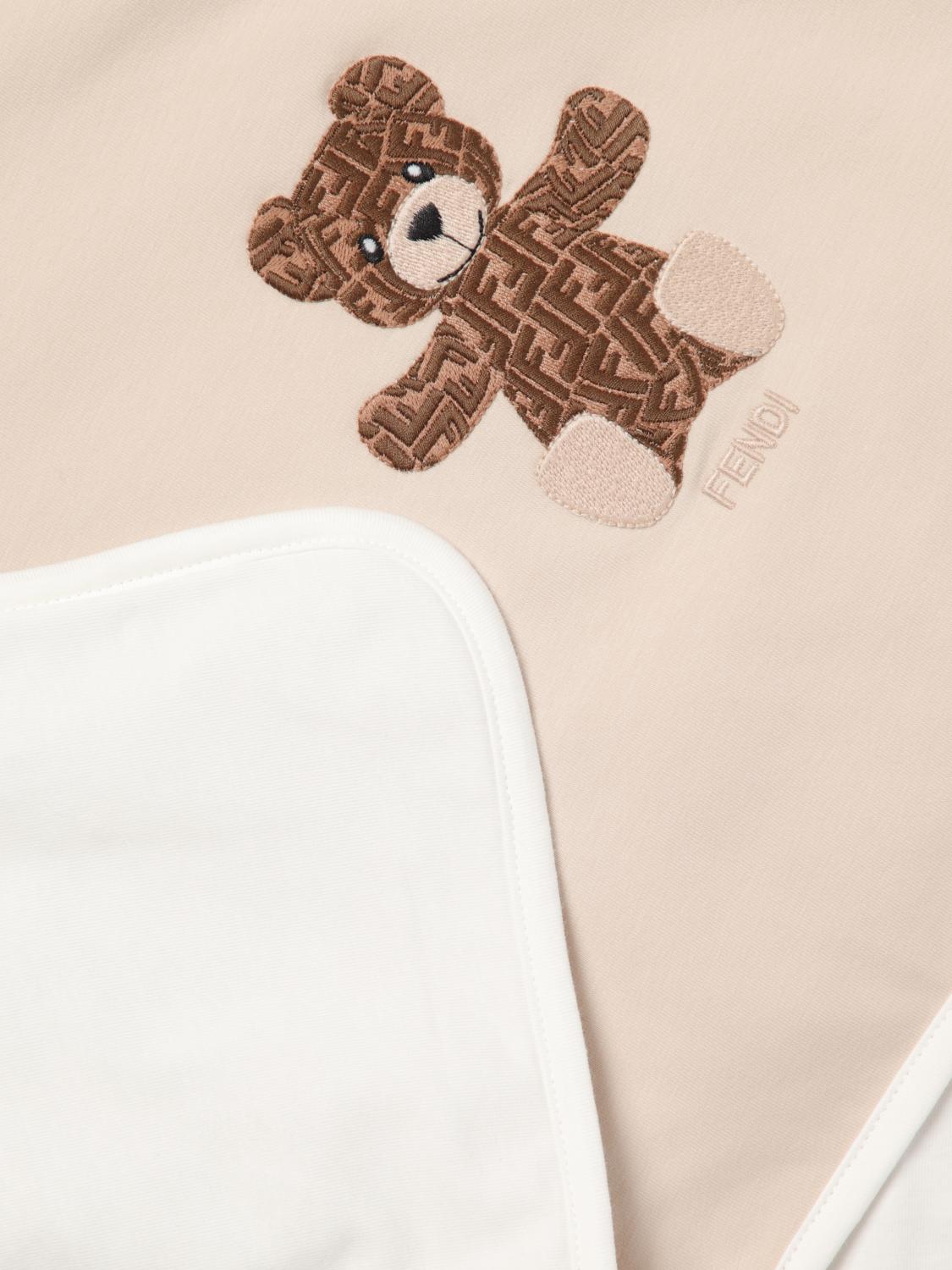 Fendi Blanket Kids Beige