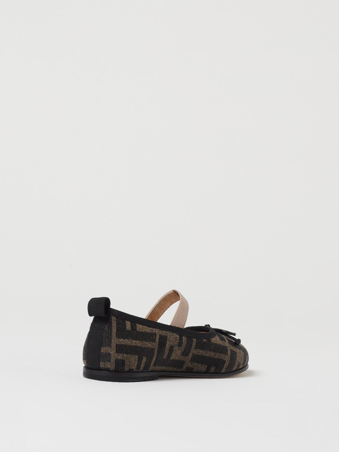 Fendi Shoes Kids Tobacco