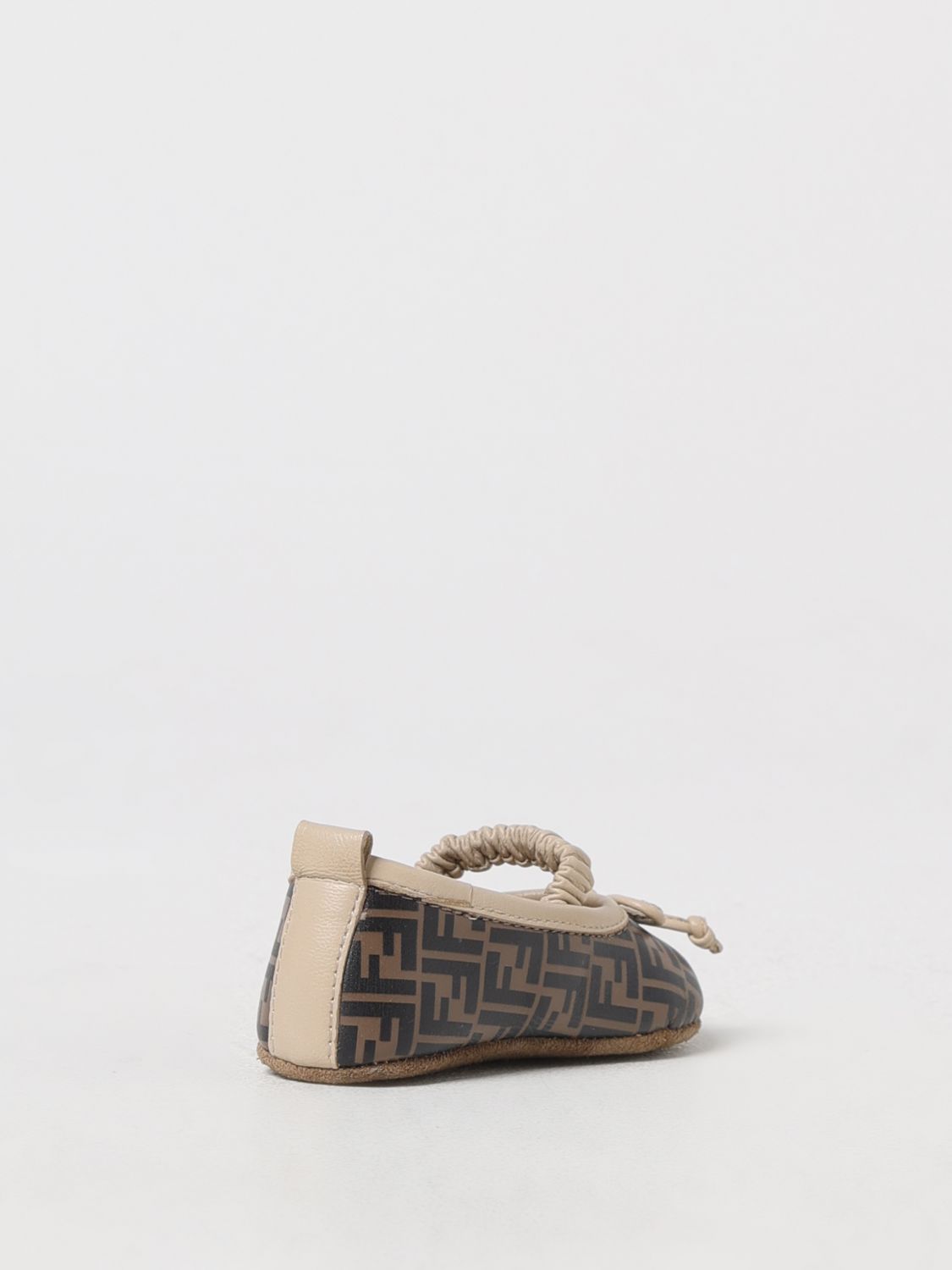 Fendi Shoes Kids Beige
