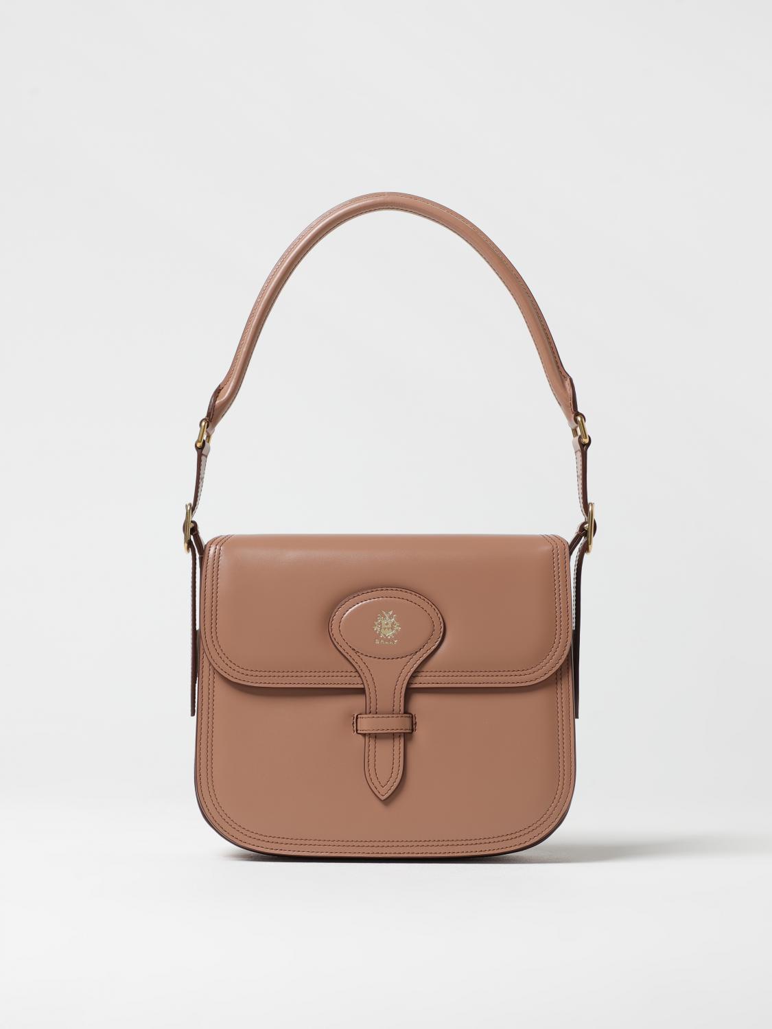 Bally Shoulder Bag Woman Beige