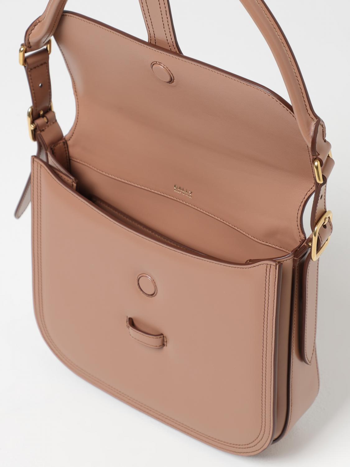 Bally Shoulder Bag Woman Beige