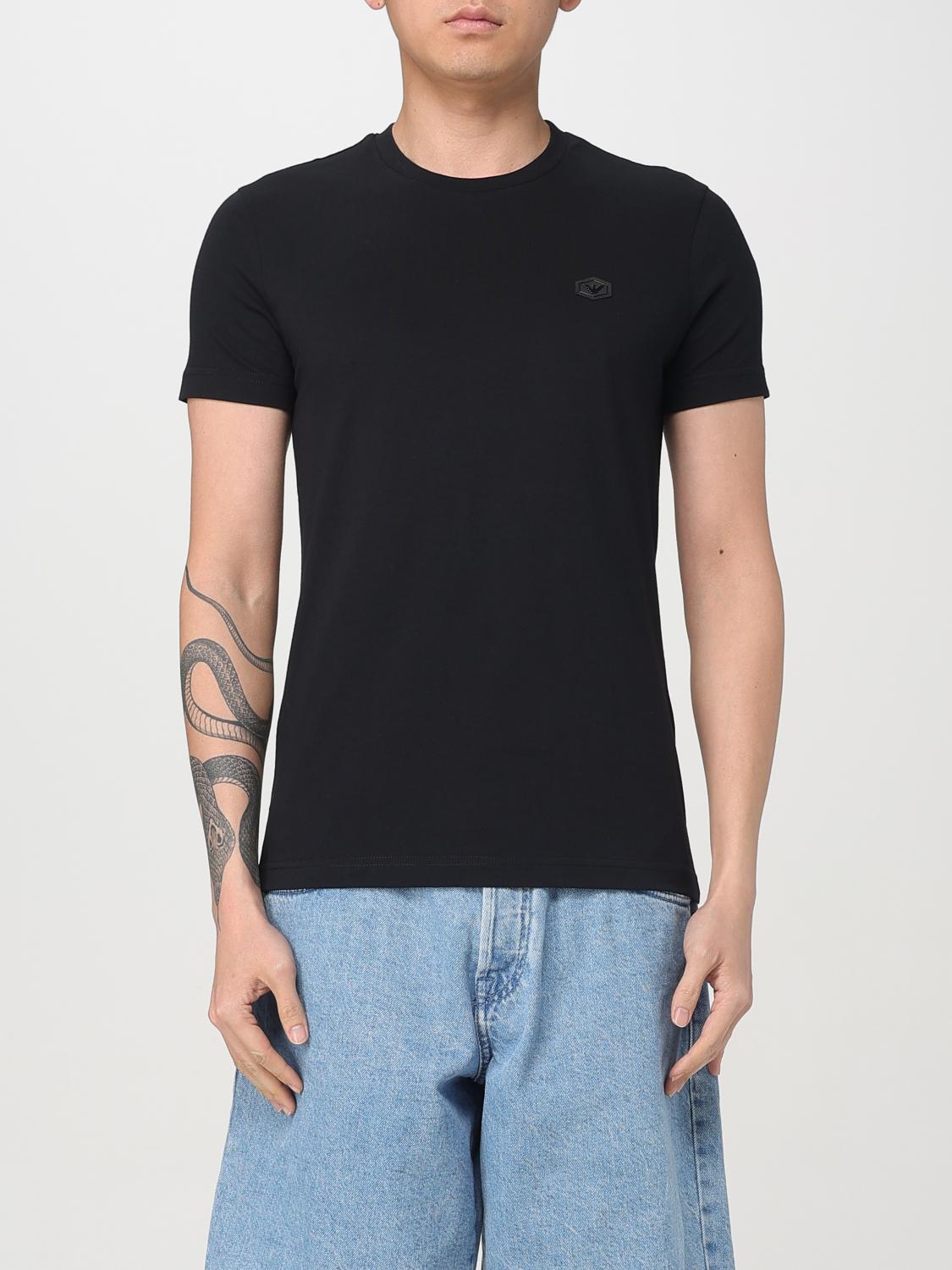 Emporio Armani T Shirt Men Black