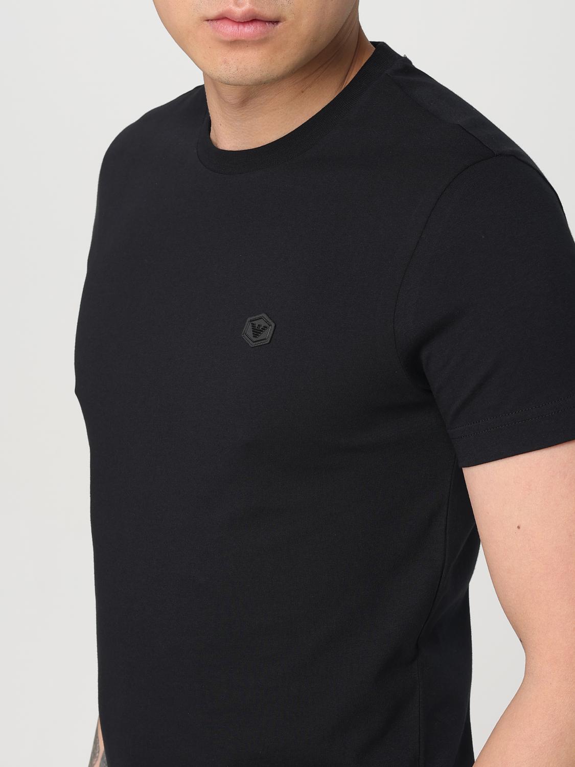 Emporio Armani T Shirt Men Black